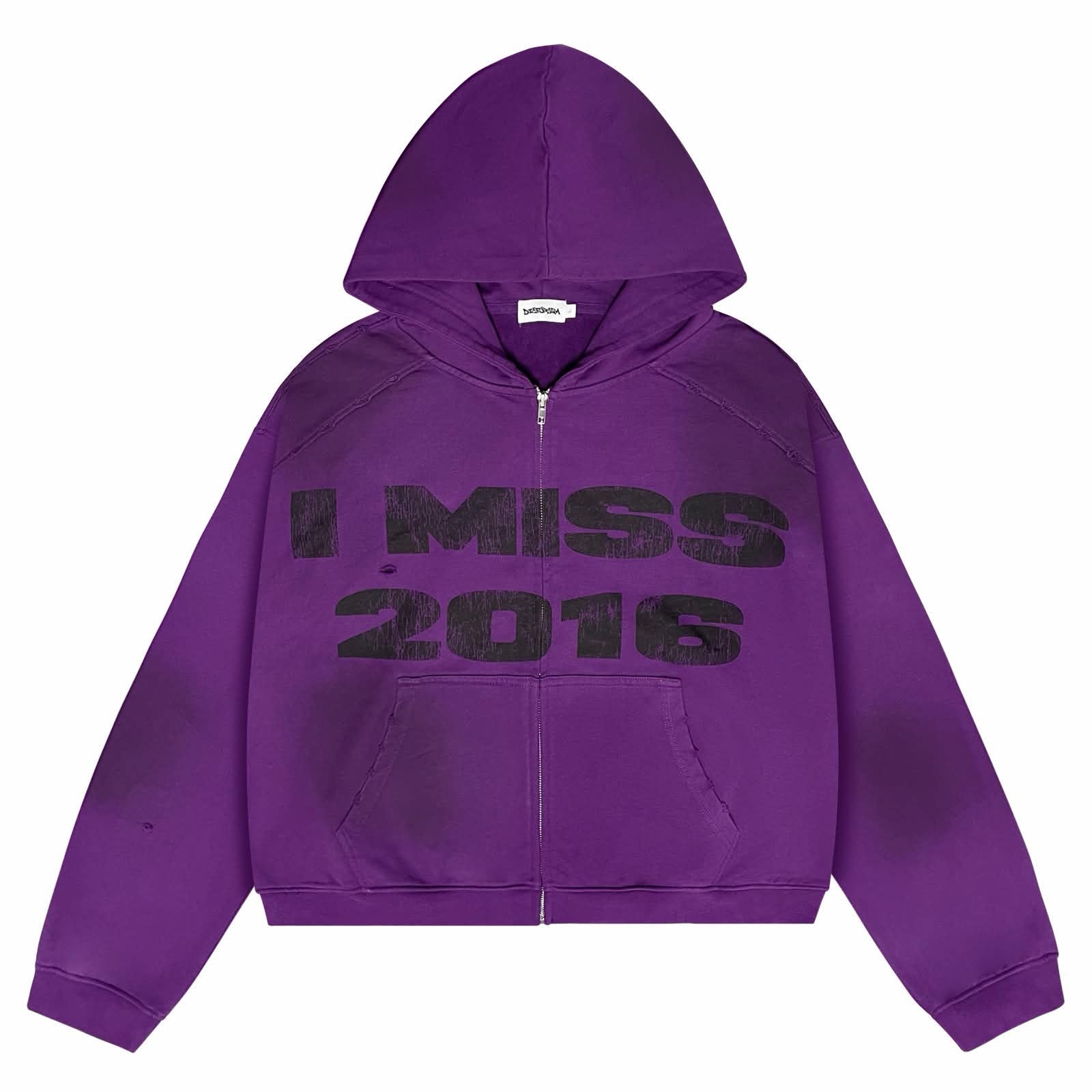 I MISS 2016 HOODIE PURPLE