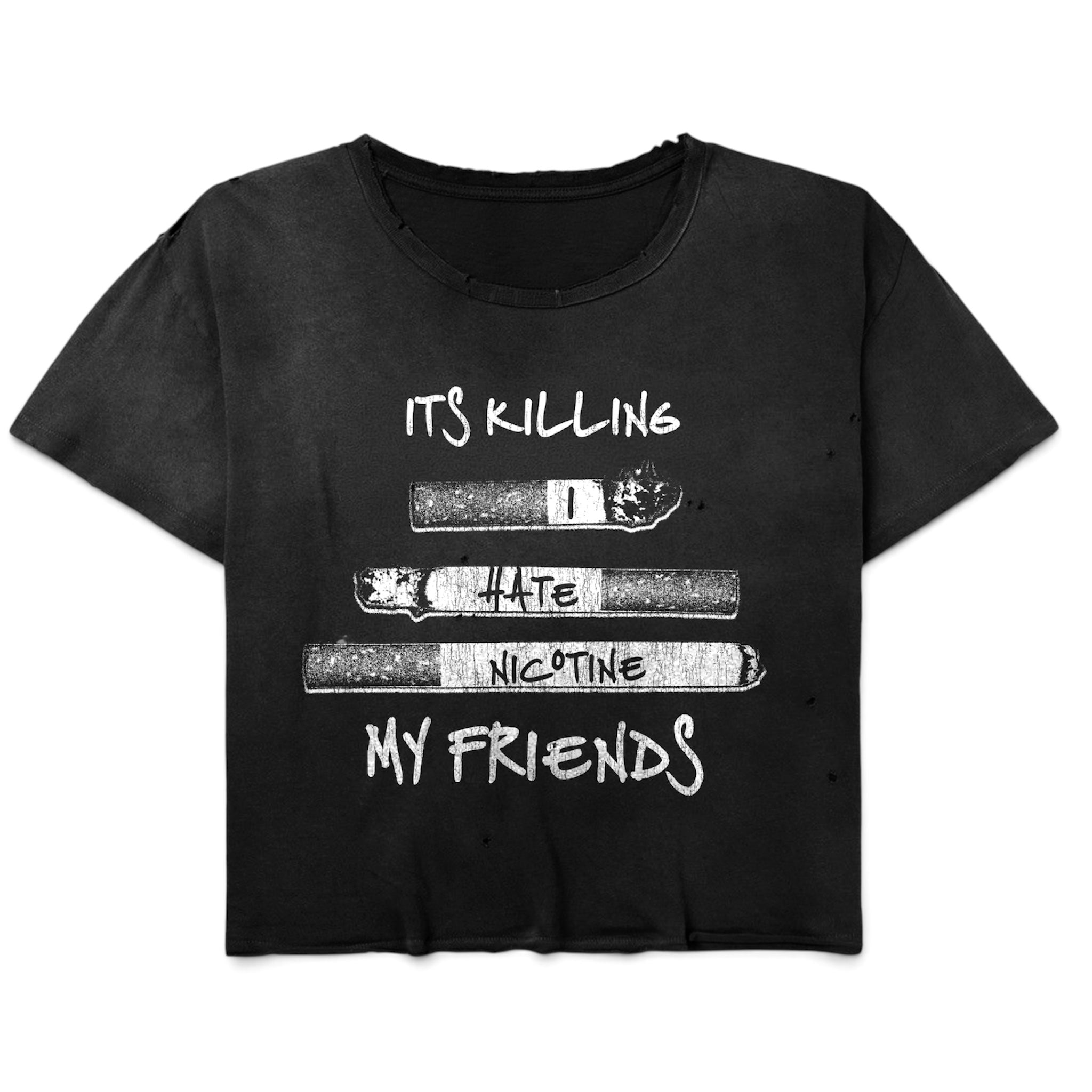 i hate nicotine tee