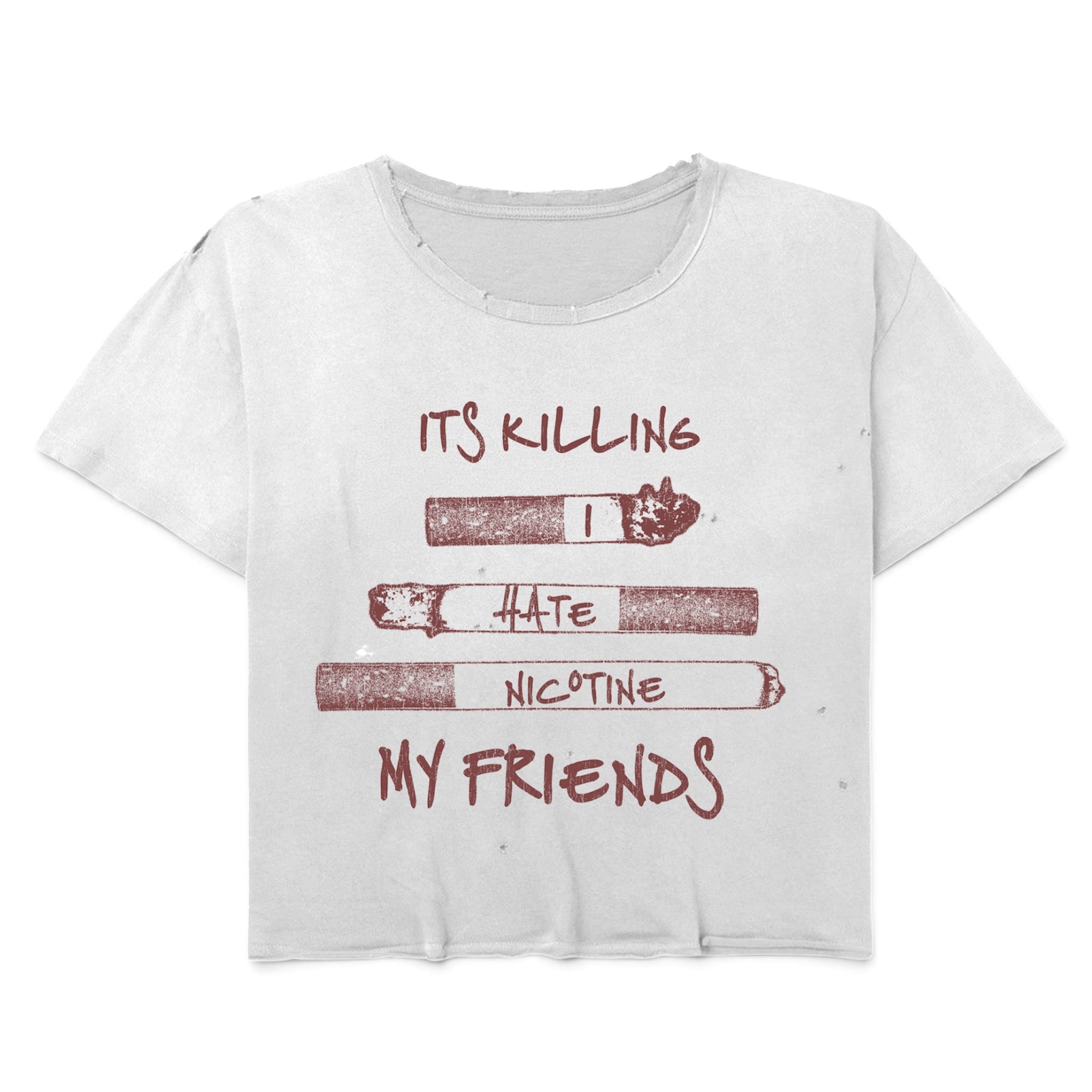 i hate nicotine tee