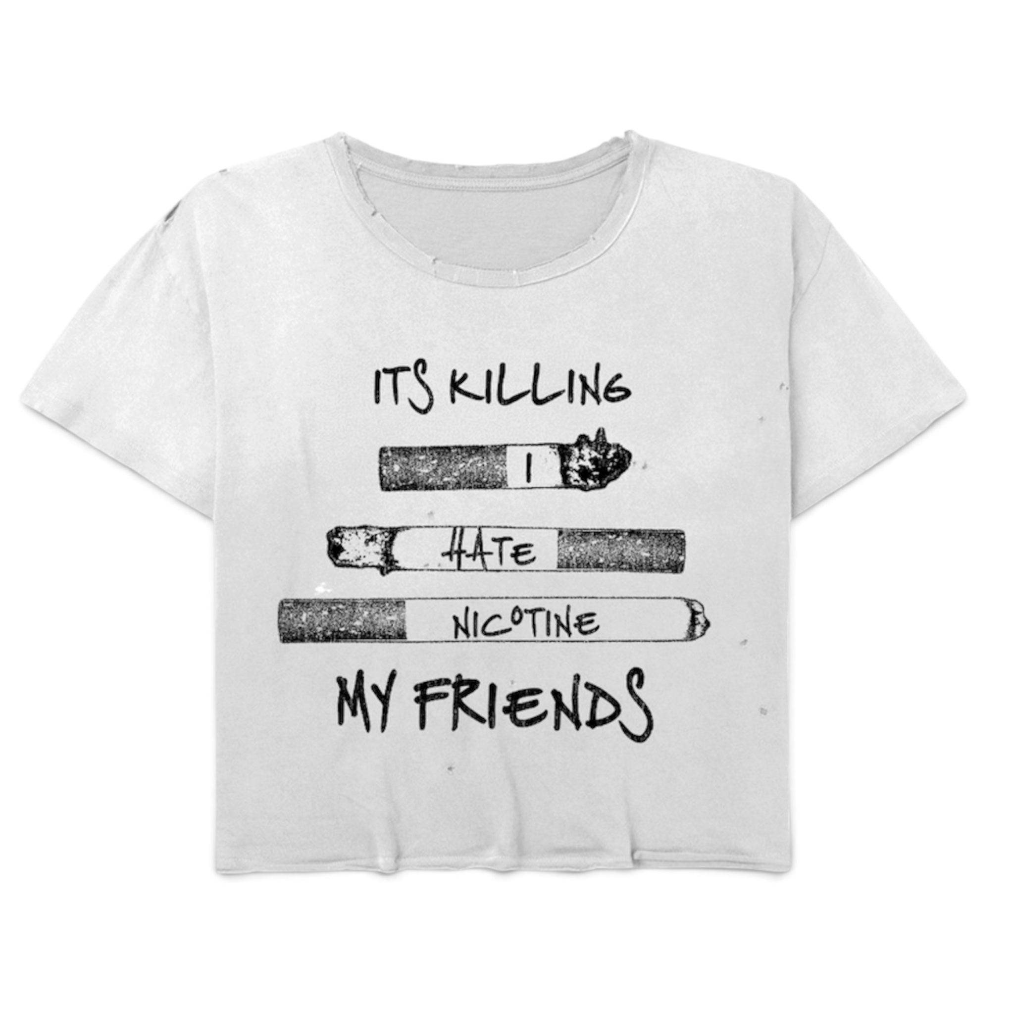 i hate nicotine tee