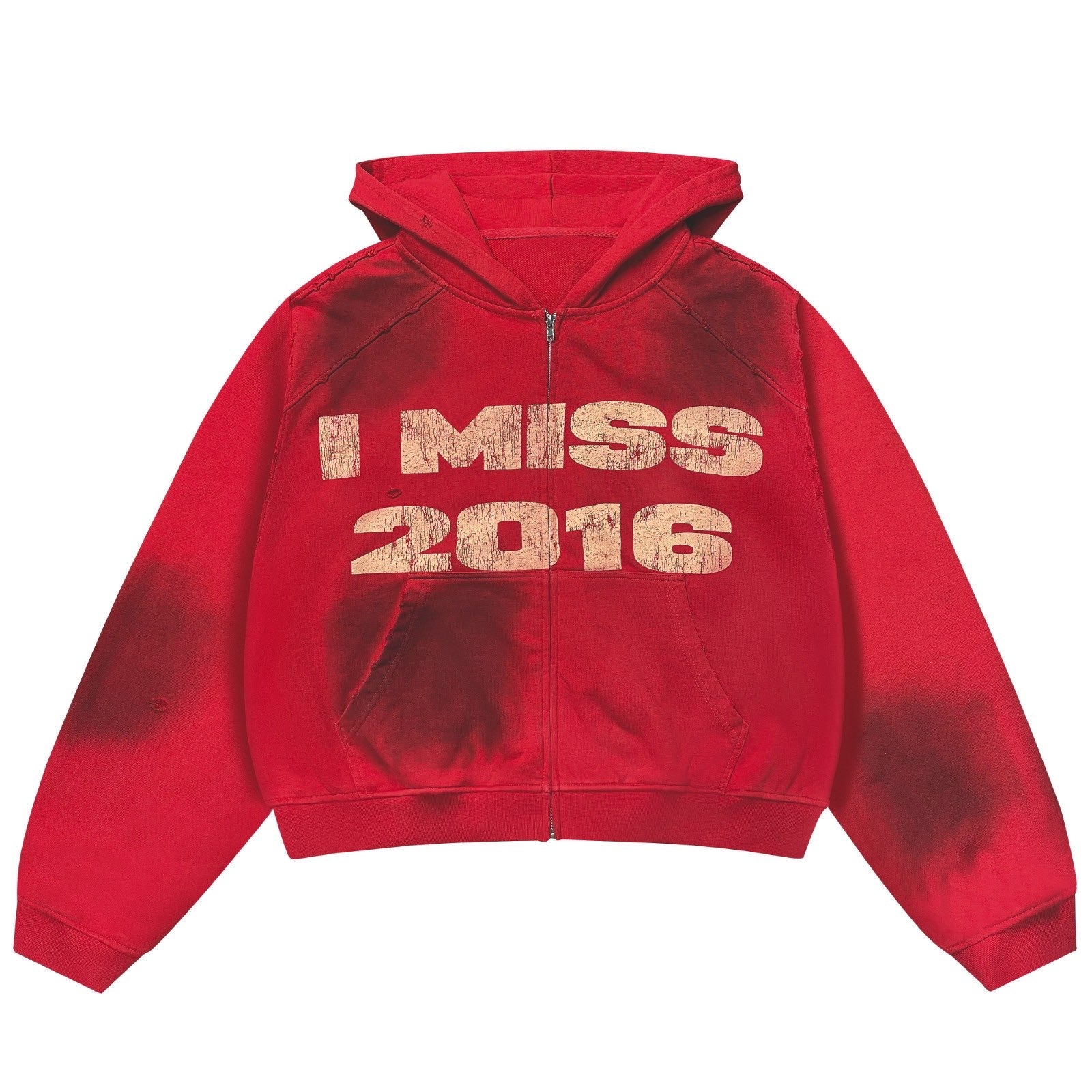 I MISS 2016 HOODIE RED